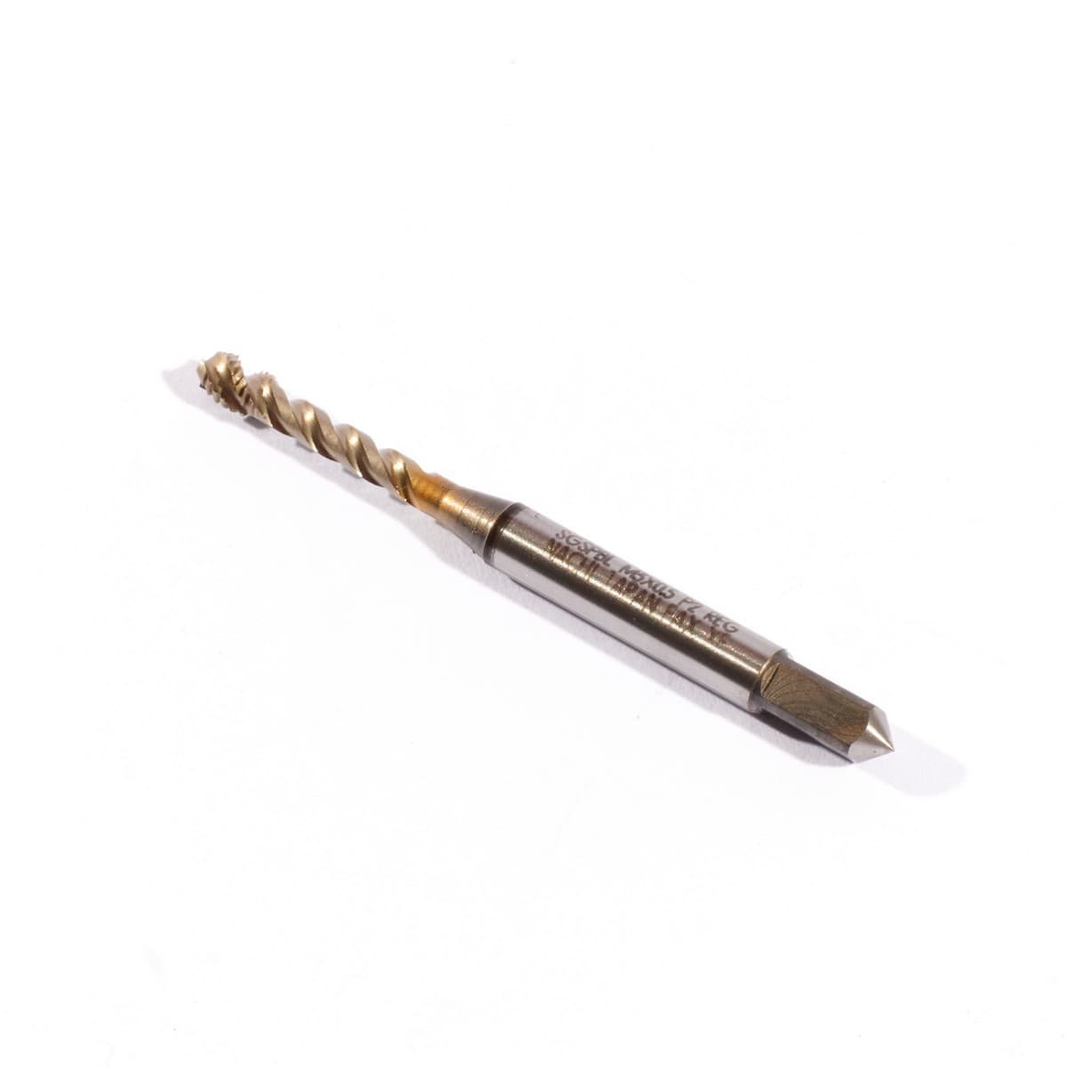 NACHI L7966_M3x0.5 ต๊าปร่องเกลียว รุ่น SG Tap Burrless ขนาดเกลียวต๊าป M3 X 0.5 มม. ความยาวฟัน 3.5 มม. ความยาวรวม 46 มม. (นาชิ)