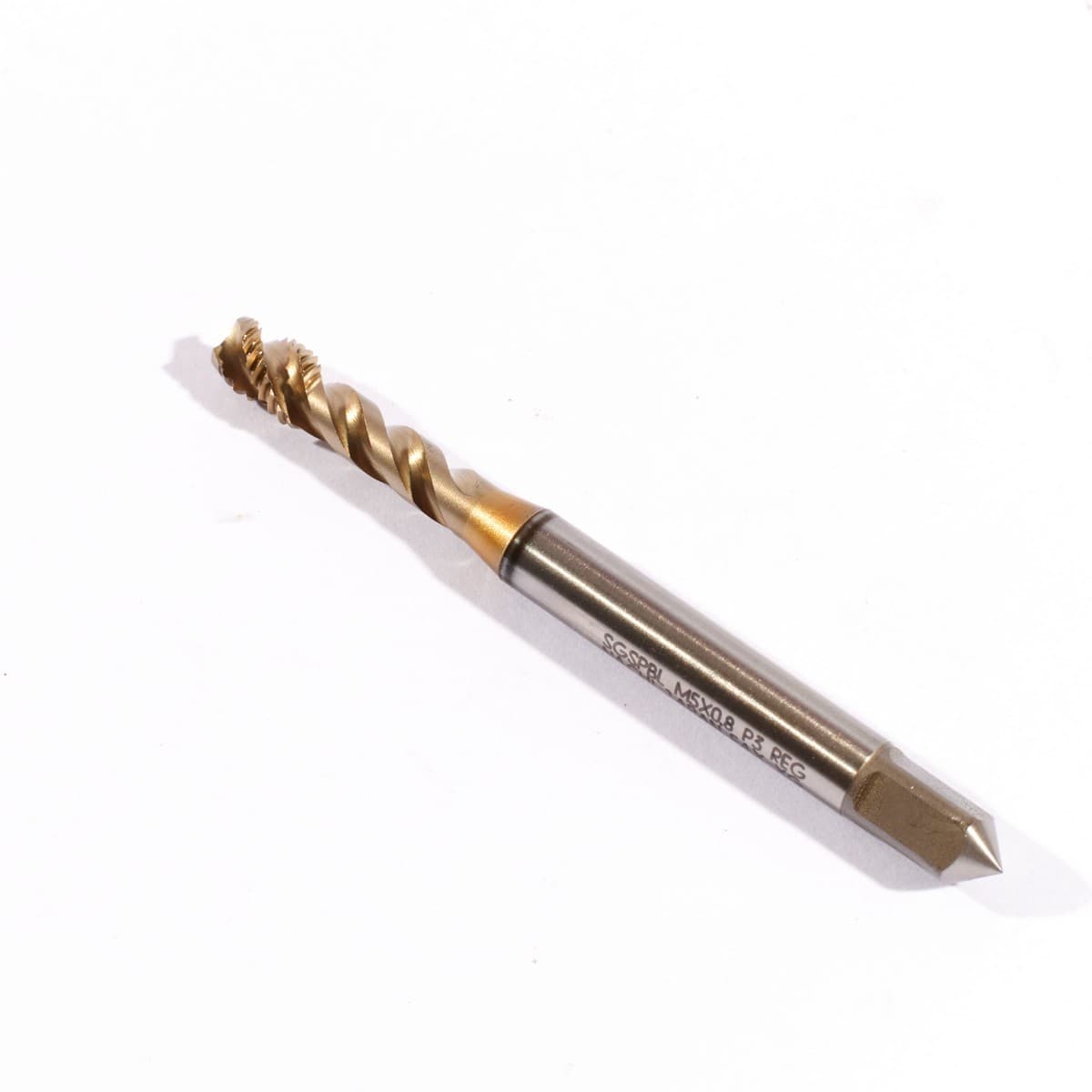 NACHI L7966_M5x0.8 ต๊าปร่องเกลียว รุ่น SG Tap Burrless ขนาดเกลียวต๊าป M5 X 0.8 มม. ความยาวฟัน 5.6 มม. ความยาวรวม 60 มม. (นาชิ)
