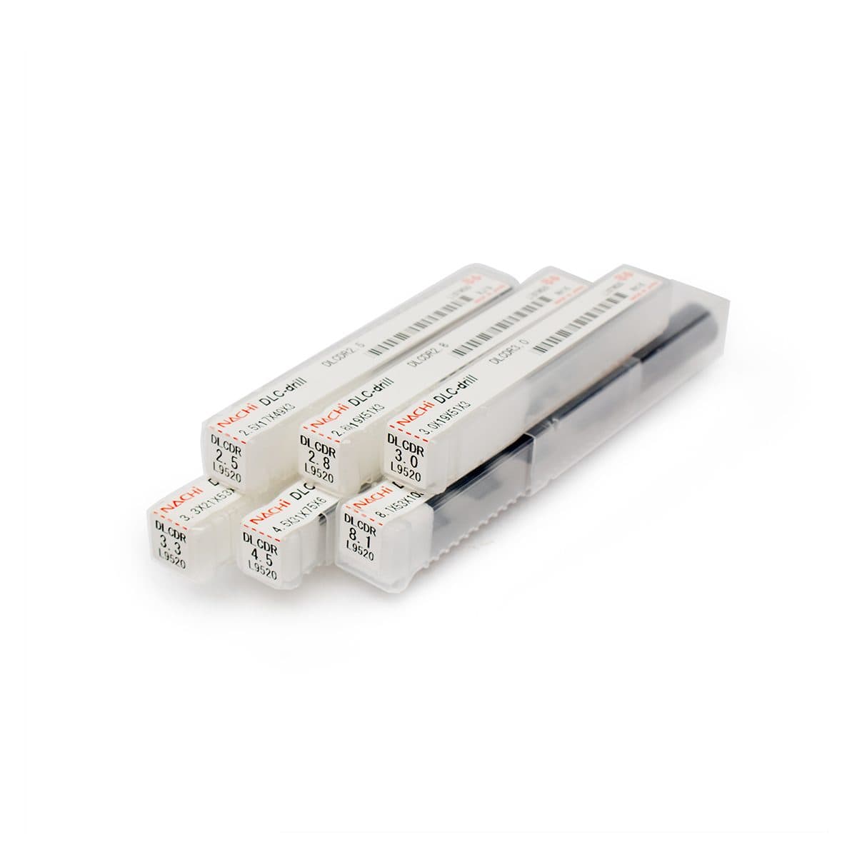 NACHI (นาชิ) L9520_6.5MM ดอกสว่านคาร์ไบด์ เคลือบผิว DLC เหมาะสำหรับเจาะงานอะลูมิเนียม