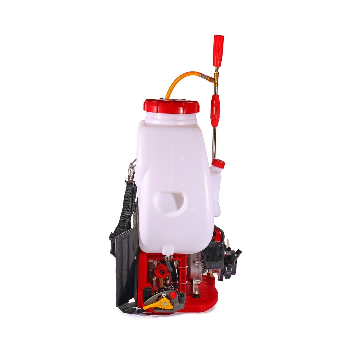 POLO เครื่องพ่นยาสะพายหลัง เบนซิน 2 จังหวะ Easy Start ขนาด 25 ลิตร รุ่น F767 ความจุกระบอกสูบ 25.6 ซีซีประสิทธิภาพในการพ่น 3 - 8 L/MIN (โปโล)