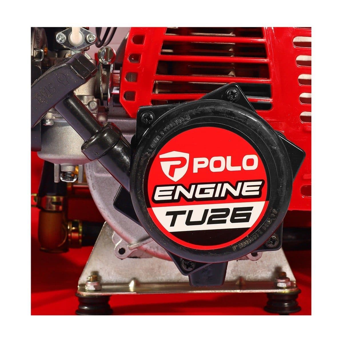 POLO เครื่องพ่นยาสะพายหลัง เบนซิน 2 จังหวะ Easy Start ขนาด 25 ลิตร รุ่น F767 ความจุกระบอกสูบ 25.6 ซีซีประสิทธิภาพในการพ่น 3 - 8 L/MIN (โปโล)