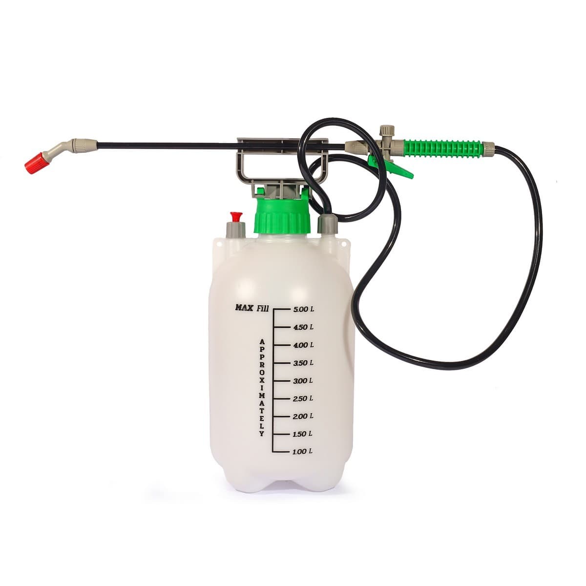 POLO เครื่องพ่นยา มือโยก 5 ลิตร รุ่น SW05 ระยะในการพ่น 6 เมตร แรงดัน 2-3 บาร์ เหมาะสำหรับพ่นของเหลว เช่น ยากำจัดศัตรูพืช น้ำยาฆ่าเชื้อโรค หร