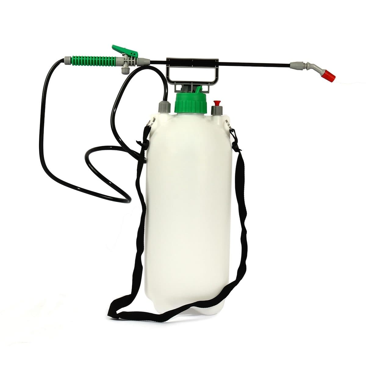 POLO เครื่องพ่นยา มือโยก 8 ลิตร รุ่น SW08 ระยะในการพ่น 6 เมตร แรงดัน 2-3 บาร์ เหมาะสำหรับพ่นของเหลว เช่น ยากำจัดศัตรูพืช น้ำยาฆ่าเชื้อโรค หร