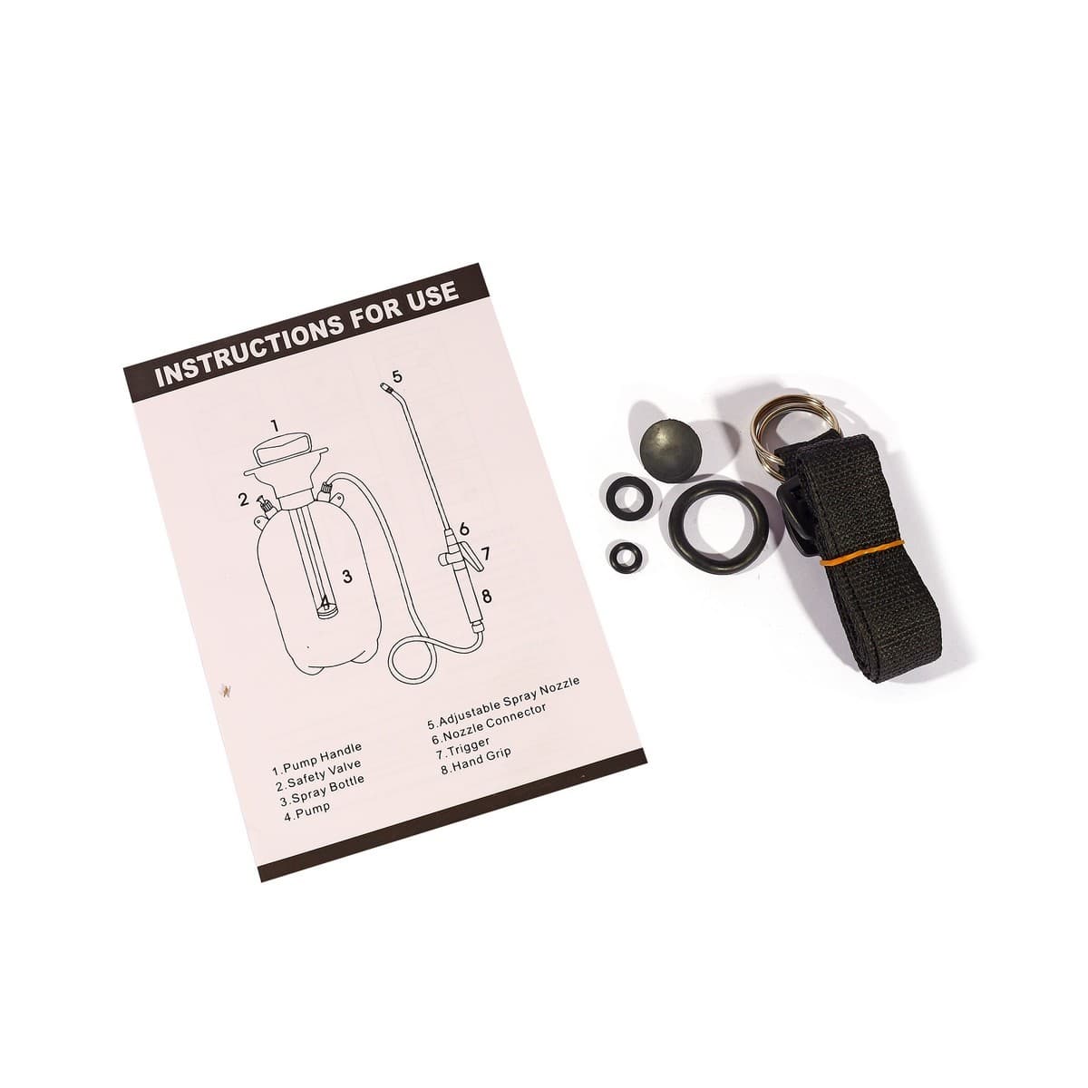 POLO เครื่องพ่นยา มือโยก 5 ลิตร รุ่น SY05 ระยะในการพ่น 6 เมตร แรงดัน 2-3 บาร์ เหมาะสำหรับพ่นของเหลว เช่น ยากำจัดศัตรูพืช น้ำยาฆ่าเชื้อโรค หร