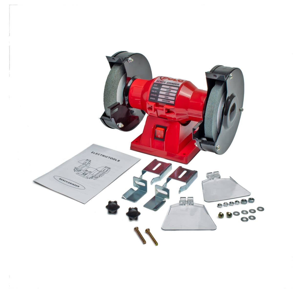 มอเตอร์หินไฟ ขนาด 6" MD-150S