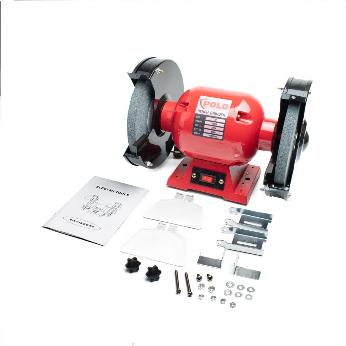 มอเตอร์หินไฟ ขนาด 8" MD-200