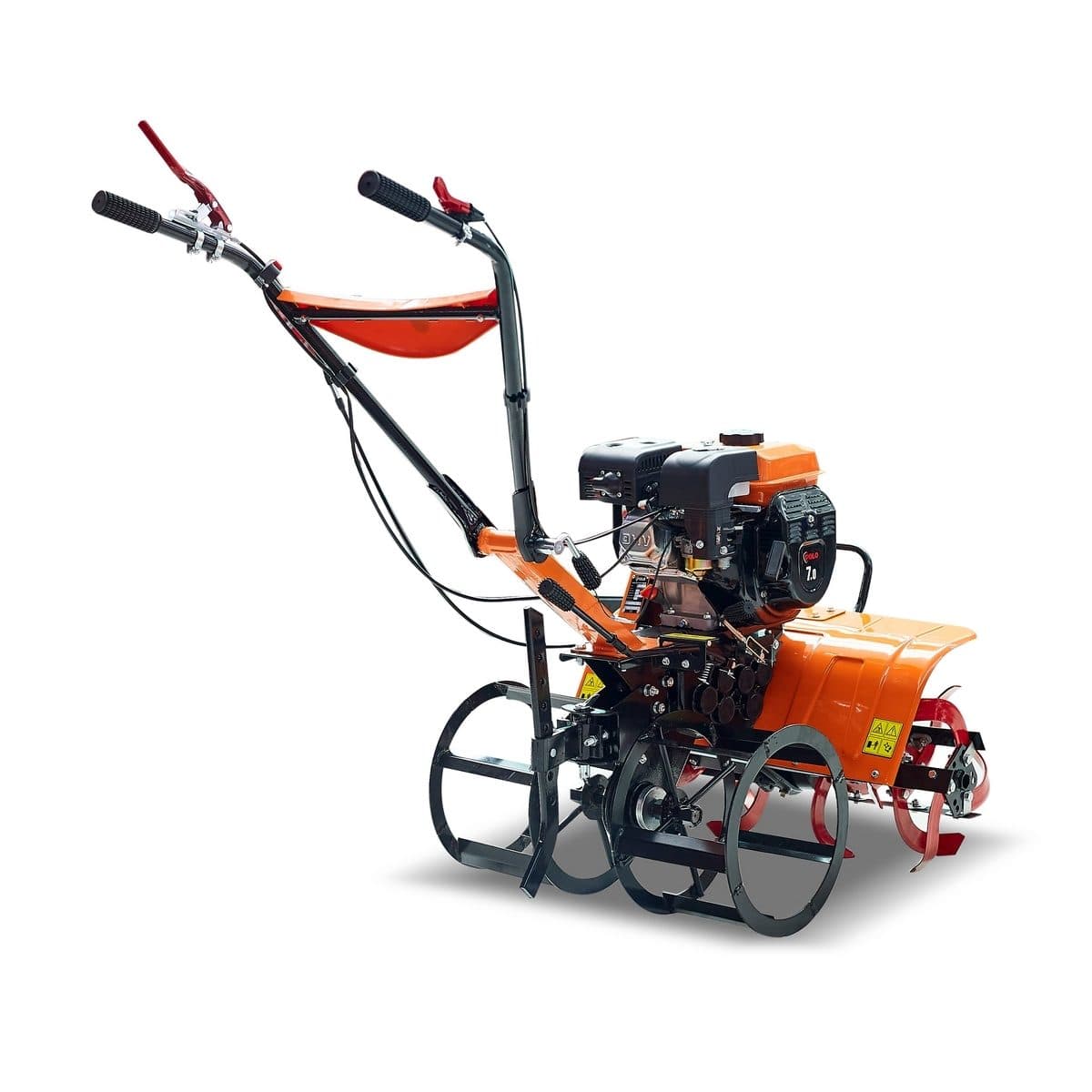 POLO เครื่องพรวนดิน สตาร์ทมือ เครื่องยนต์ 7.0 แรงม้า (212 ซีซี) รุ่น 2G-82W ความกว้างการพรวน 700 มม. ความลึกการพรวน ≤100 มม. ขับเคลื่อนด้วยเ