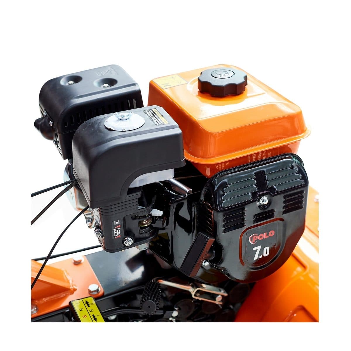 POLO เครื่องพรวนดิน สตาร์ทมือ เครื่องยนต์ 7.0 แรงม้า (212 ซีซี) รุ่น 2G-82W ความกว้างการพรวน 700 มม. ความลึกการพรวน ≤100 มม. ขับเคลื่อนด้วยเ
