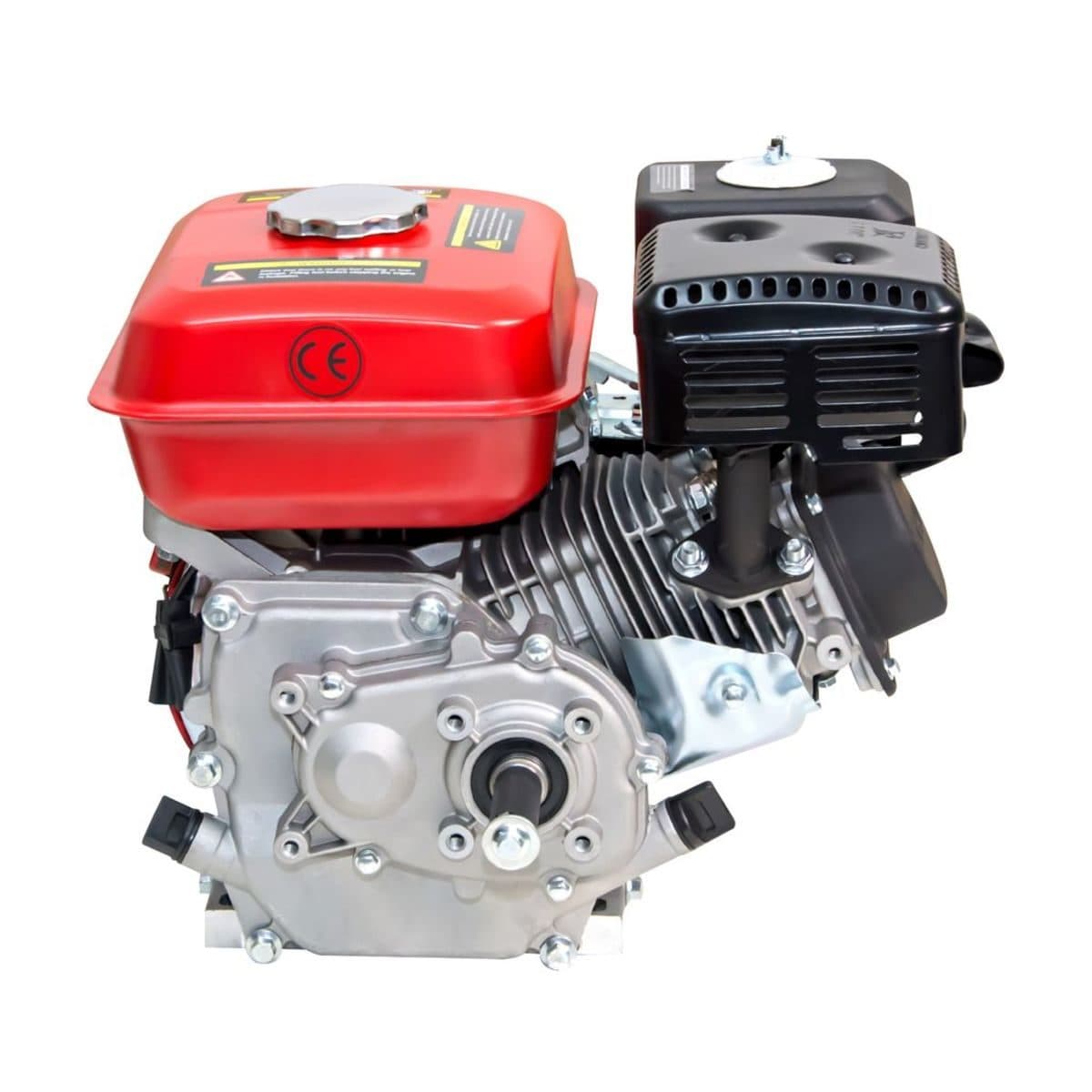 POLO เครื่องยนต์ เบนซิน 4 จังหวะ กำลังเครื่องยนต์ 7.0 แรงม้า รุ่น G210FG ความจุกระบอกสูบ 208 ซีซี ถังน้ำมัน 3.6 ลิตร สตาร์ทมือ อัตราทดรอบ 1 