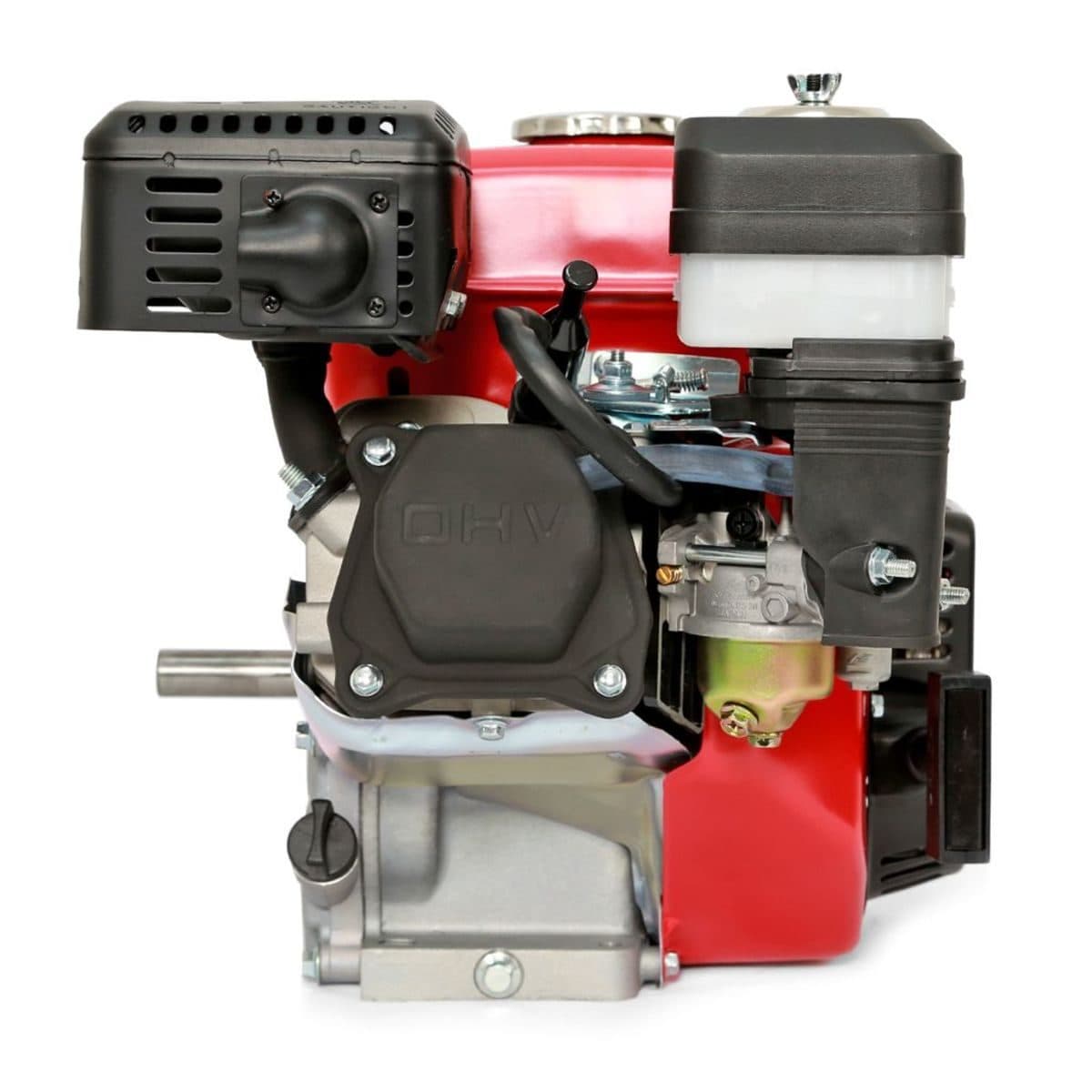 POLO เครื่องยนต์ เบนซิน 4 จังหวะ กำลังเครื่องยนต์ 7.0 แรงม้า รุ่น G210F ความจุกระบอกสูบ 208 ซีซี ถังน้ำมัน 3.6 ลิตร สตาร์ทมือ (โปโล)