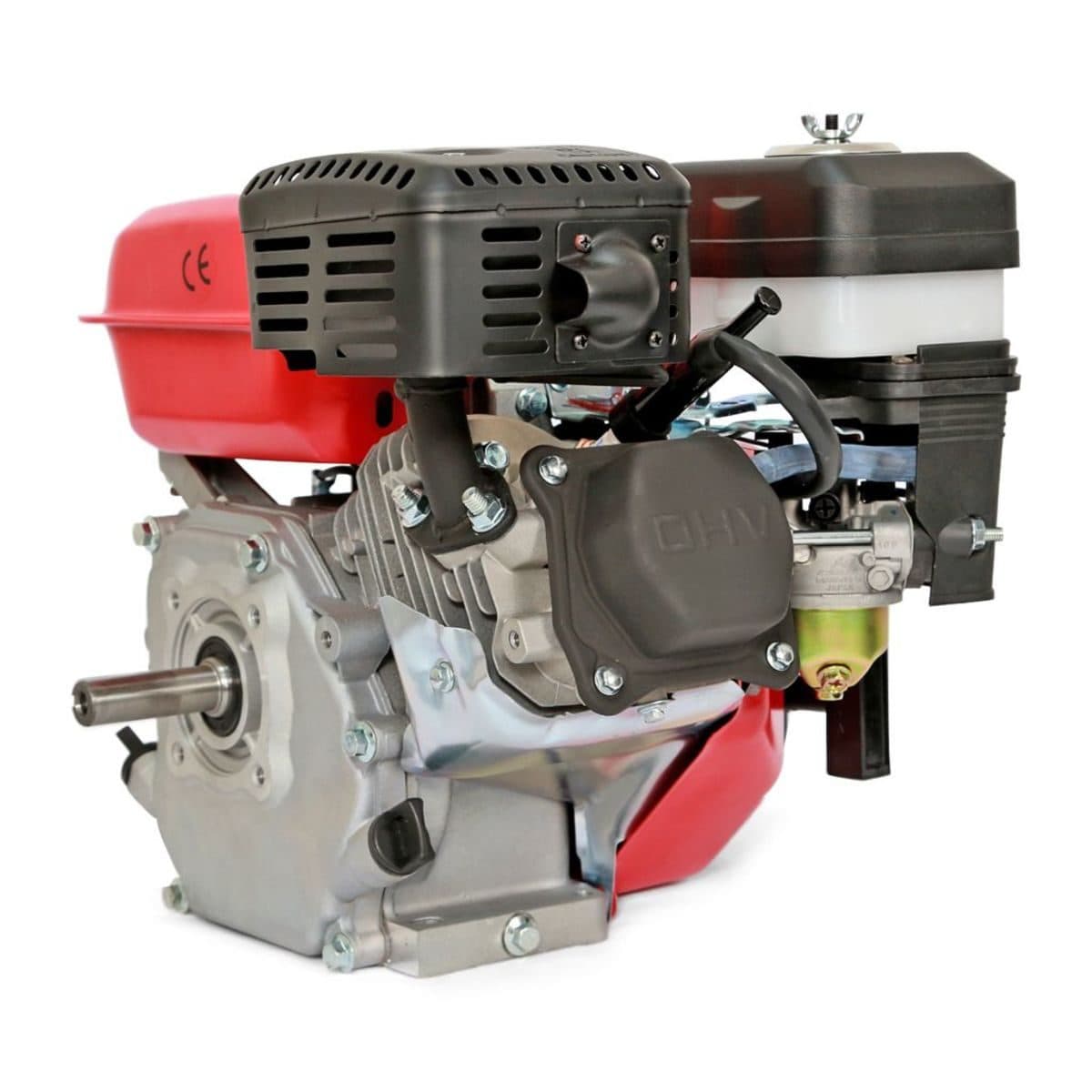 POLO เครื่องยนต์ เบนซิน 4 จังหวะ กำลังเครื่องยนต์ 7.0 แรงม้า รุ่น G210F ความจุกระบอกสูบ 208 ซีซี ถังน้ำมัน 3.6 ลิตร สตาร์ทมือ (โปโล)