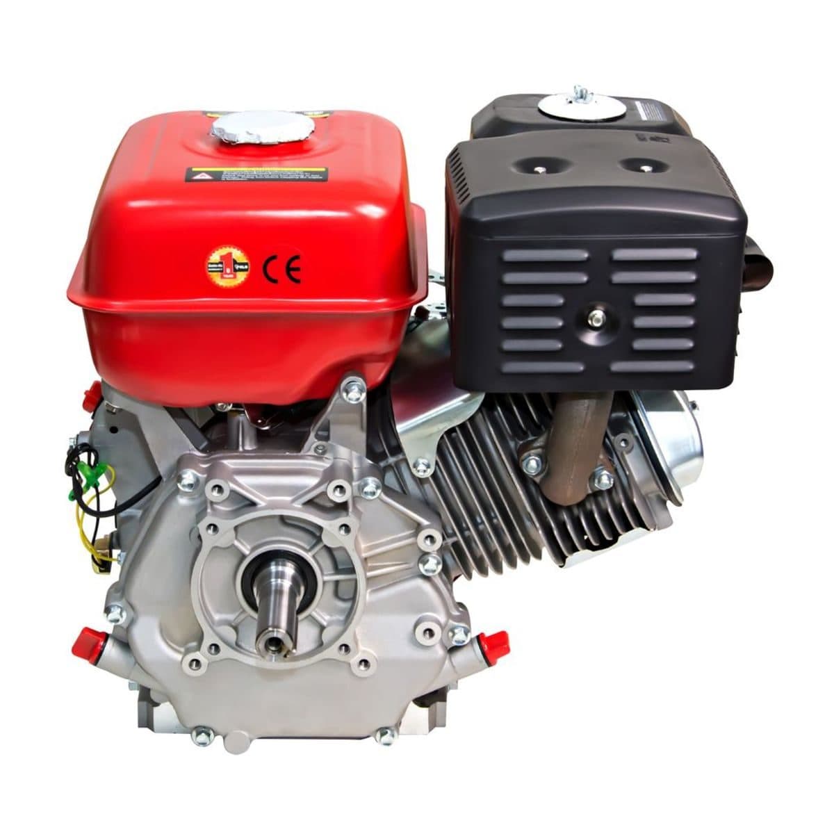 POLO เครื่องยนต์ เบนซิน 4 จังหวะ กำลังเครื่องยนต์ 9.0 แรงม้า รุ่น G270F ความจุกระบอกสูบ 270 ซีซี ถังน้ำมัน 6 ลิตร สตาร์ทมือ (โปโล)