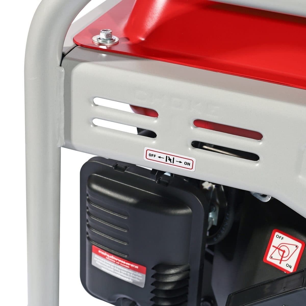 POLO เครื่องปั่นไฟเบนซิน Inverter กำลังไฟ 3.5 กิโลวัตต์ กำลังเครื่องยนต์ 7.5 แรงม้า รุ่น GT4500I กระบอกสูบ 223 ซีซี ถังน้ำมัน 7.5 ลิตร สตาร์