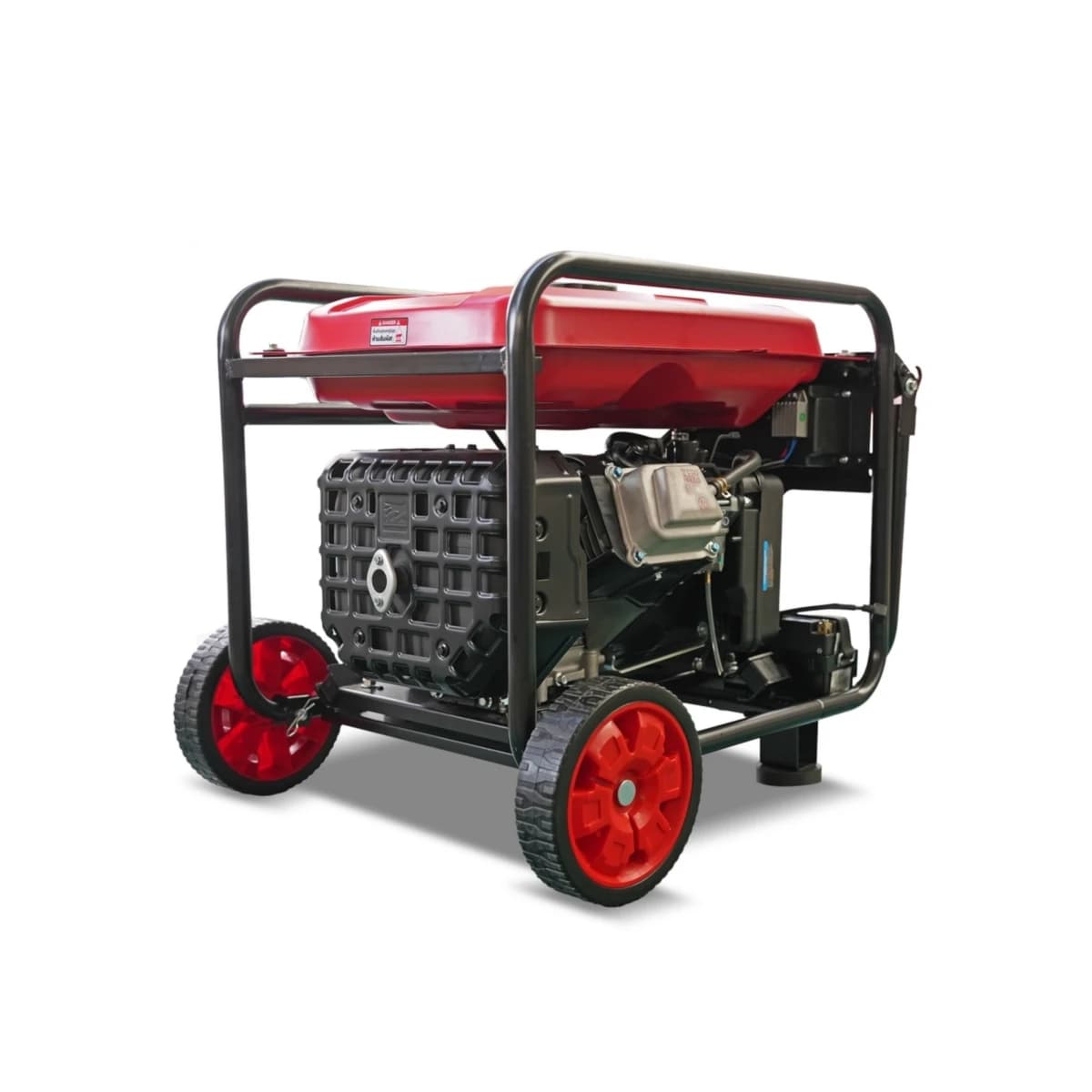 POLO เครื่องปั่นไฟเบนซินระบบ Inverter (รุ่นเปิด) กำลังไฟ 6.5 กิโลวัตต์ รุ่น GT7500iE กระบอกสูบ 305 ซีซี ถังน้ำมัน 17 ลิตร สตาร์ทมือและสตาร์ท