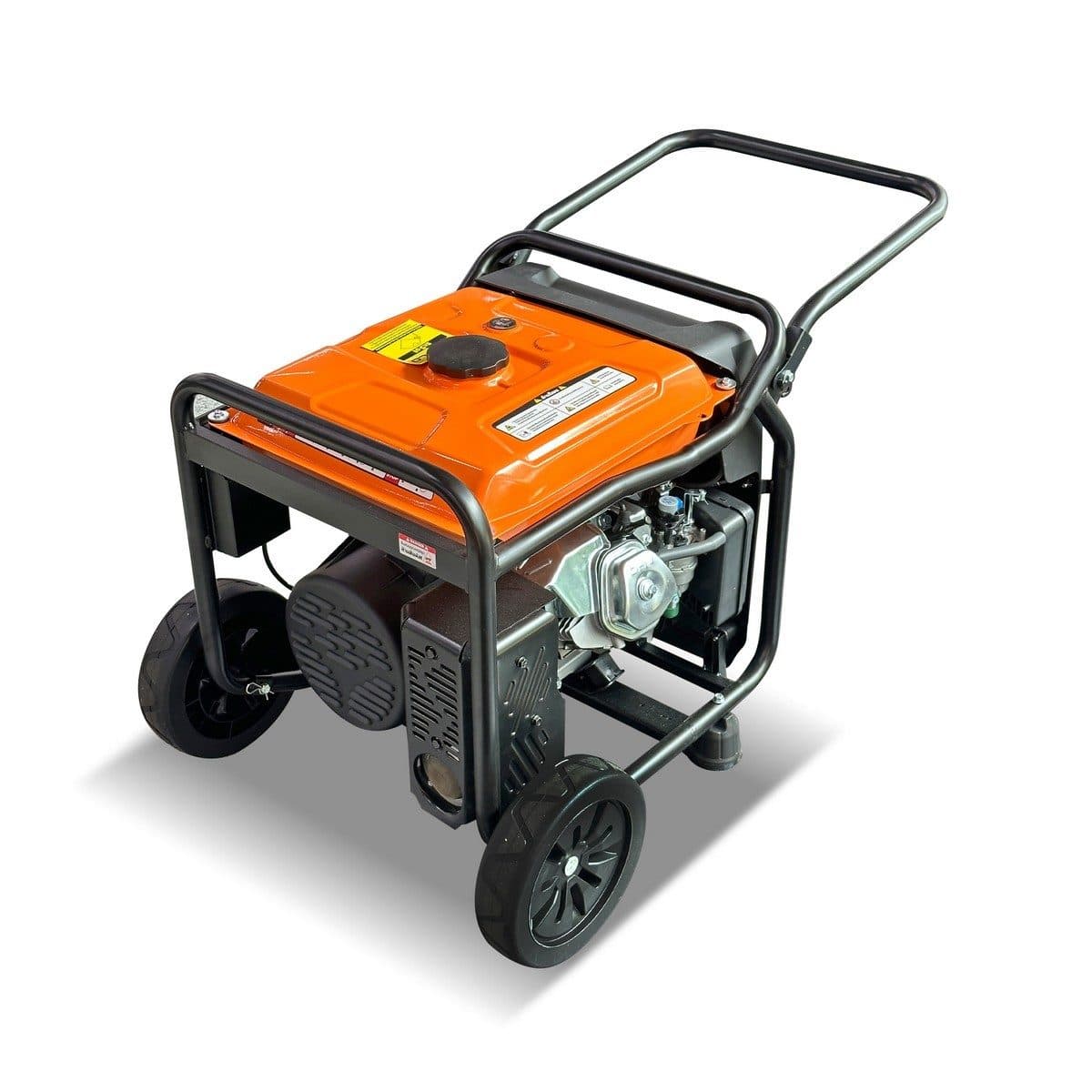 POLO เครื่องปั่นไฟเบนซิน Inverter กำลังไฟ 7.2 กิโลวัตต์ กำลังเครื่องยนต์ 16 แรงม้ารุ่น GT9000I กระบอกสูบ 458 ซีซี ถังน้ำมัน 20 ลิตร สตาร์ทไฟ