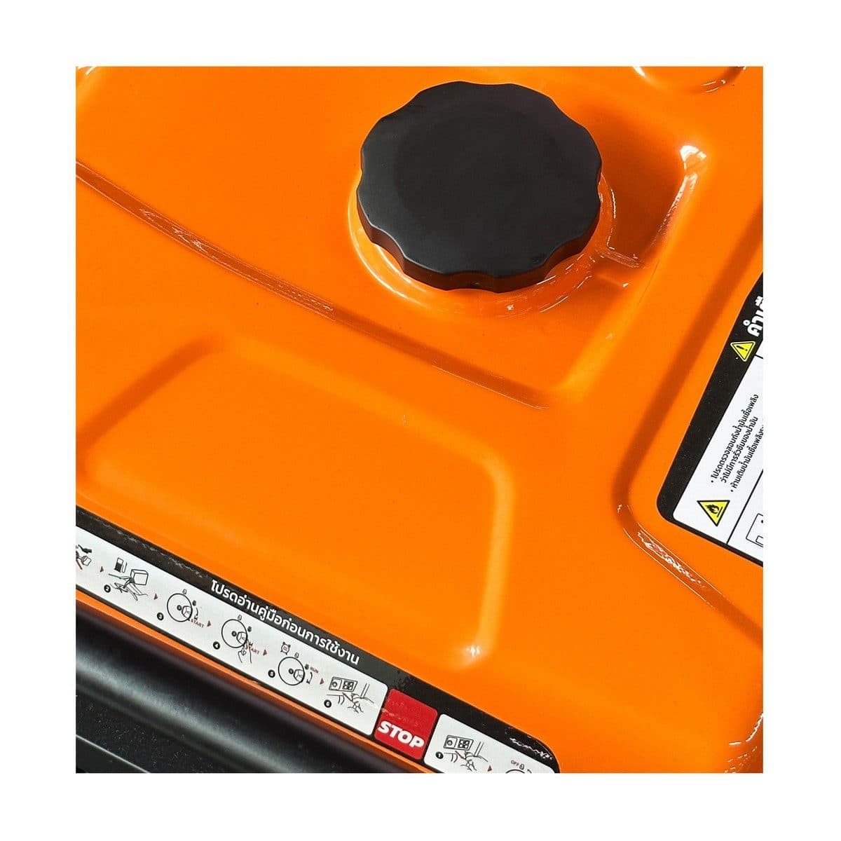 POLO เครื่องปั่นไฟเบนซิน Inverter กำลังไฟ 7.2 กิโลวัตต์ กำลังเครื่องยนต์ 16 แรงม้ารุ่น GT9000I กระบอกสูบ 458 ซีซี ถังน้ำมัน 20 ลิตร สตาร์ทไฟ