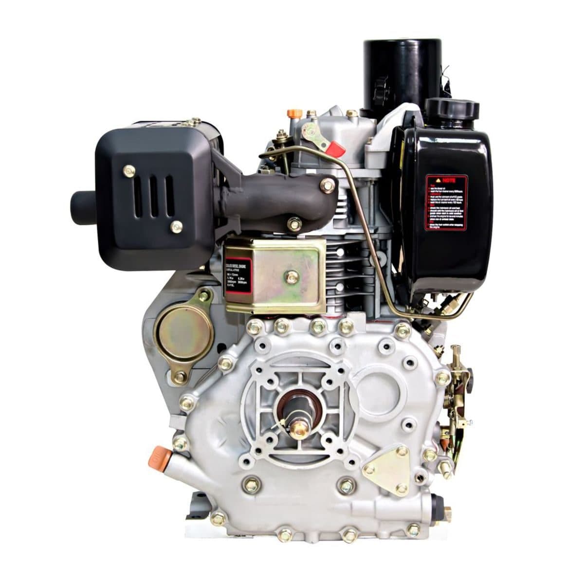 H186FAD เครื่องยนต์ดีเซล 10HP(สตาร์ทมือ)