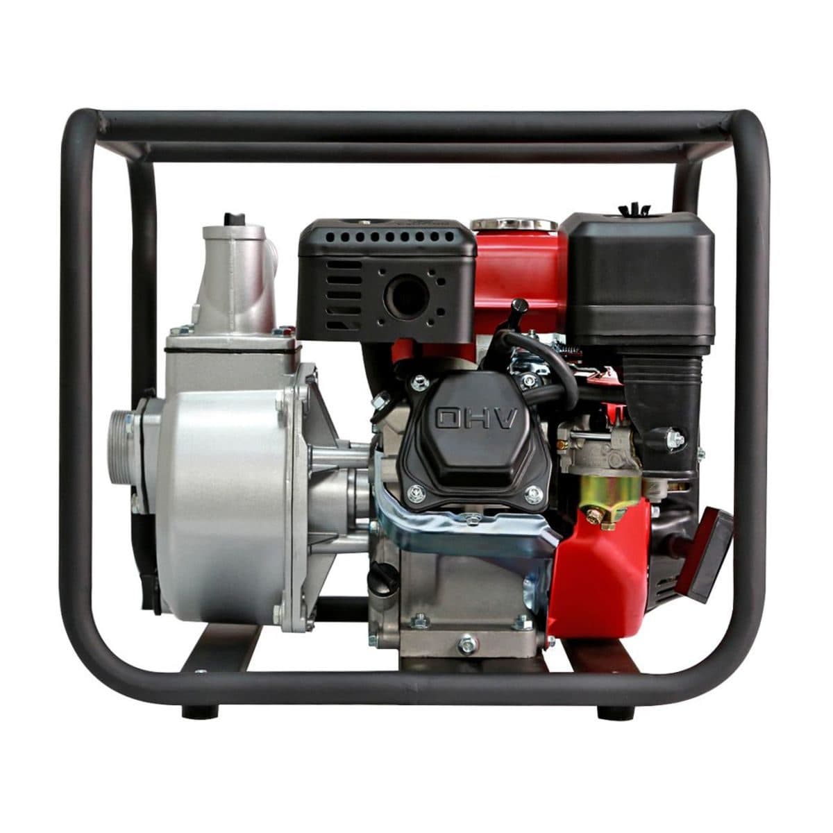 POLO ปั๊มน้ำเครื่องยนต์เบนซิน 4 จังหวะ 6.5 แรงม้า สตาร์ทมือ รุ่น H50ZB3040Q ท่อ 2 นิ้ว ดูดลึก 7 ม. ส่งสูง 26 ม. ปริมาณน้ำสูงสุด 28 ลบ.ม./ชม.