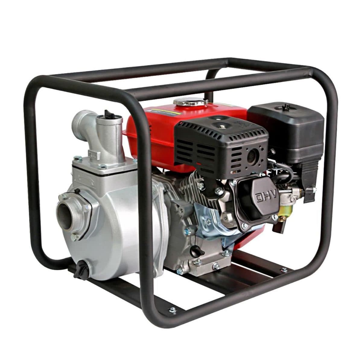 POLO ปั๊มน้ำเครื่องยนต์เบนซิน 4 จังหวะ 6.5 แรงม้า สตาร์ทมือ รุ่น H50ZB3040Q ท่อ 2 นิ้ว ดูดลึก 7 ม. ส่งสูง 26 ม. ปริมาณน้ำสูงสุด 28 ลบ.ม./ชม.