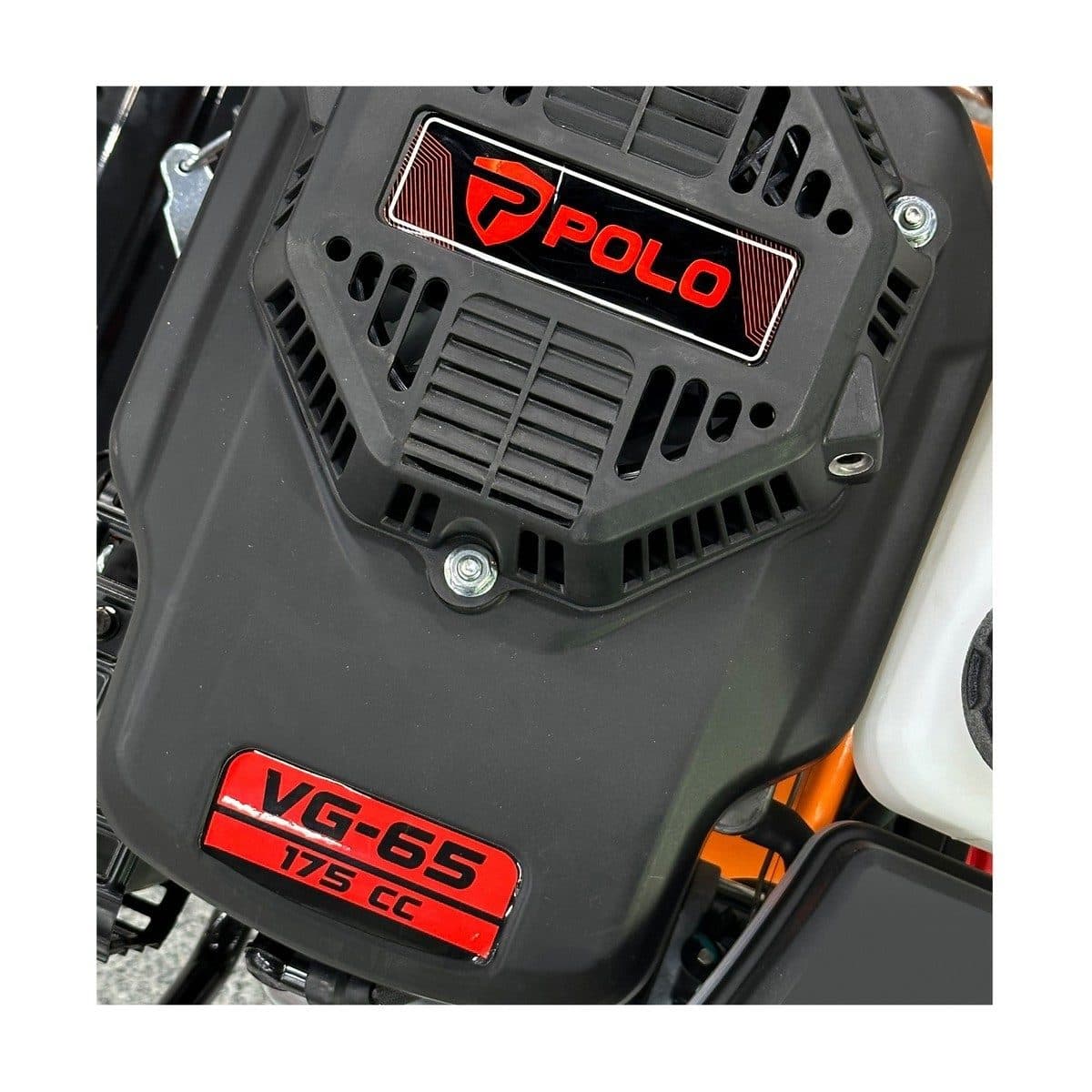 POLO เครื่องพรวนดินสตาร์ทมือ 6.0 แรงม้า  รุ่น VG-65 น้ำหนักเบาขับเคลื่อนด้วยเกียร์ คุณภาพสูงเหมาะกับงานสวน เช่น สวนผลไม้สวนผัก