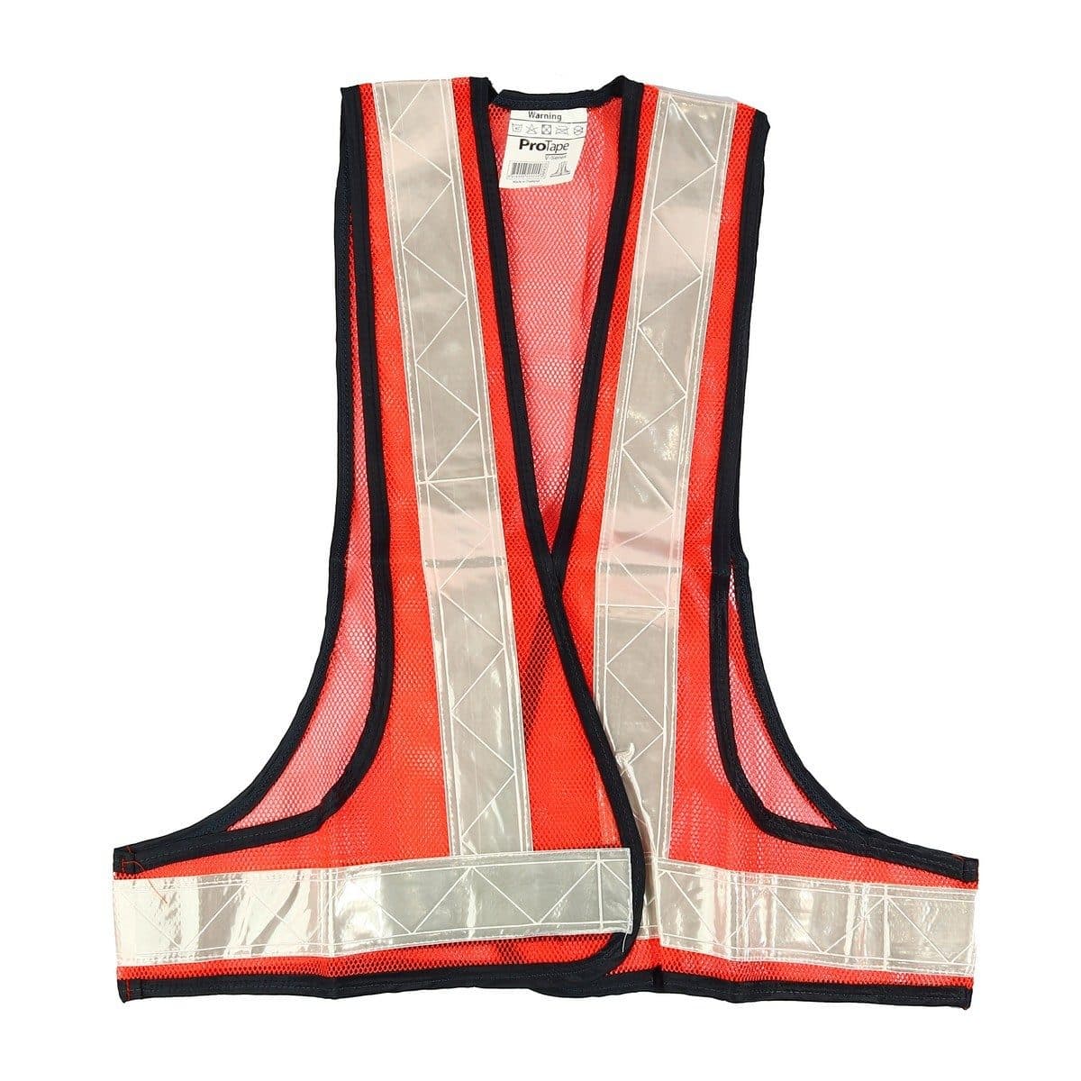 SM420 เสื้อกั๊กตาข่ายสีส้ม แสงขาว