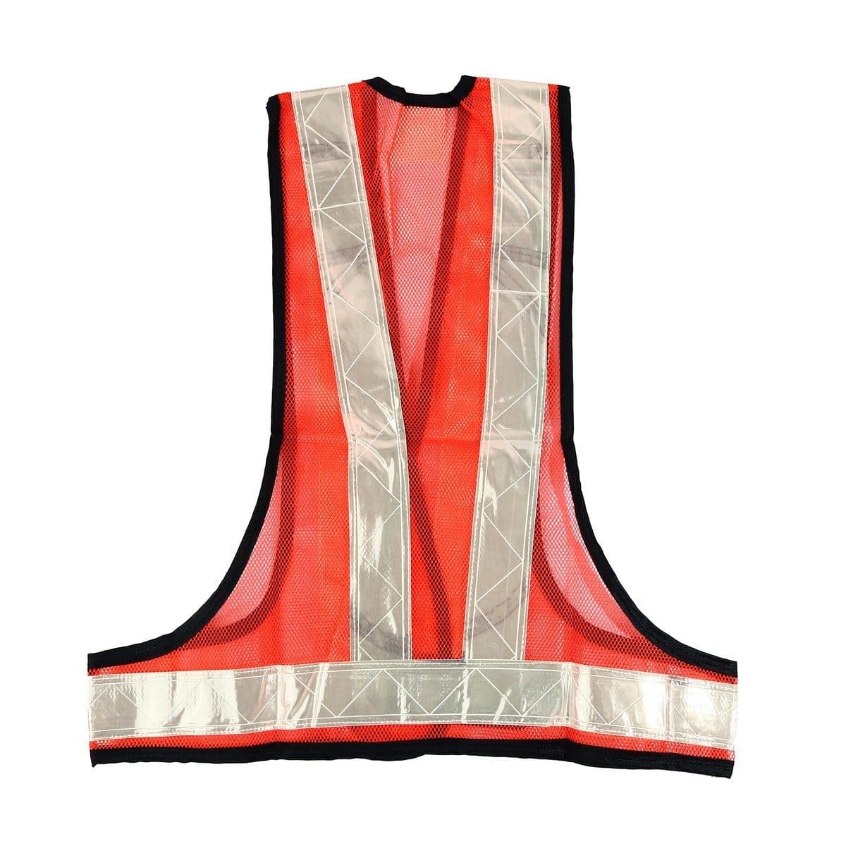 SM420 เสื้อกั๊กตาข่ายสีส้ม แสงขาว