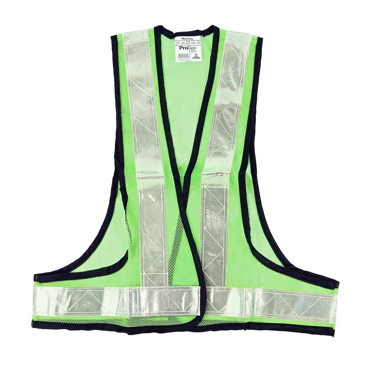 PROTAPE (โปรเทป) เสื้อสวมตาข่ายสีเขียว แสงขาว รุ่น SM420G ปรับขนาดได้ สวมใส่ง่าย เบาสบาย