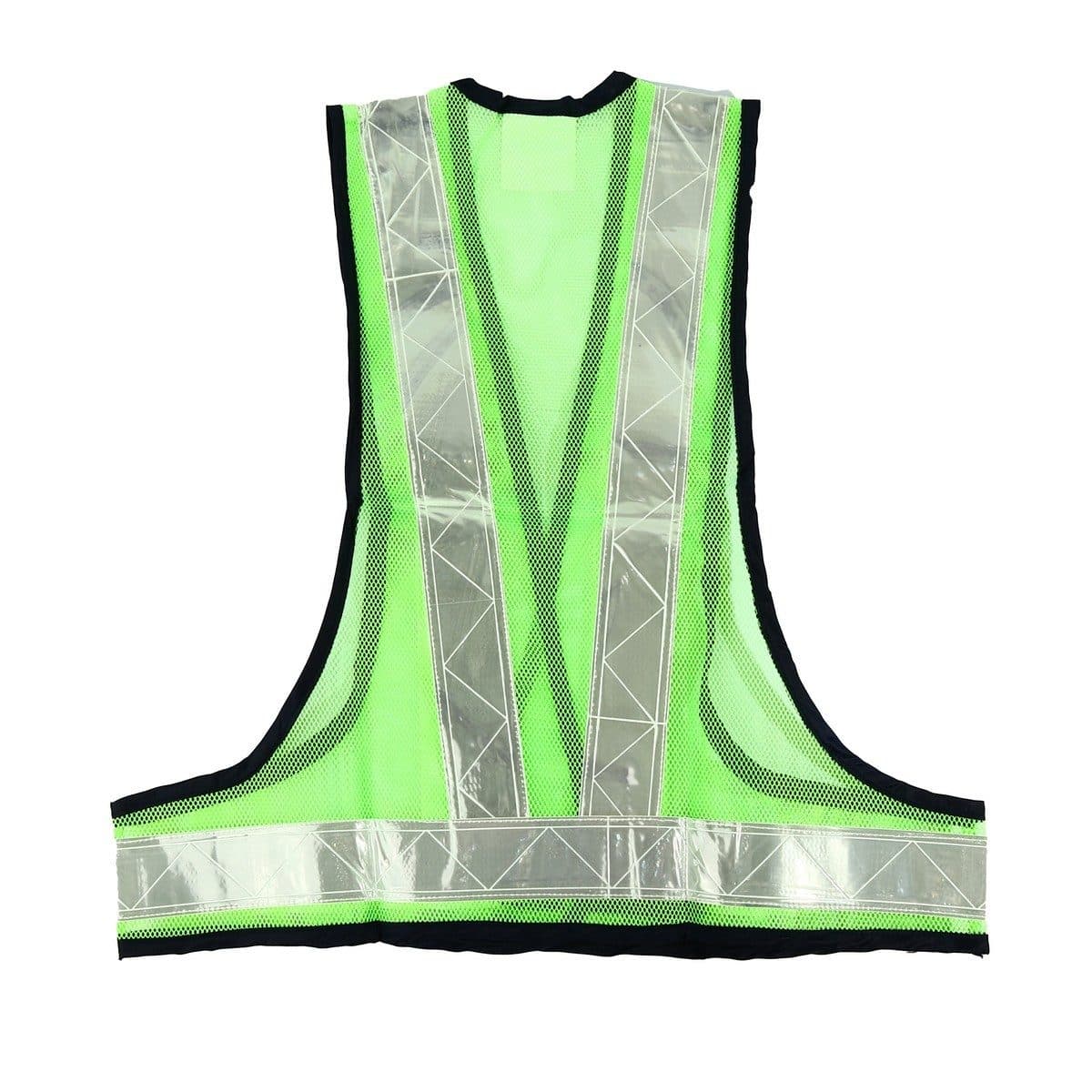 PROTAPE (โปรเทป) เสื้อสวมตาข่ายสีเขียว แสงขาว รุ่น SM420G ปรับขนาดได้ สวมใส่ง่าย เบาสบาย