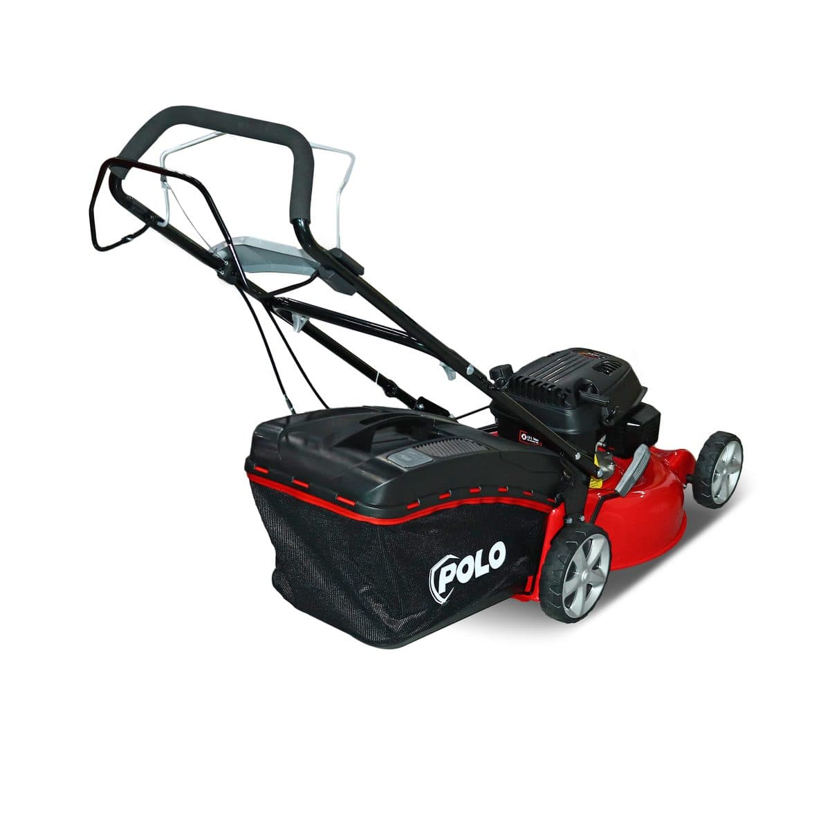 POLO รถตัดหญ้าแบบเดินเอง 20 นิ้ว Trex 4 จังหวะ เครื่องยนต์ 3.5 แรงม้า ความจุกระบอกสูบ 145 ซีซี รุ่น G51SB1 ถังน้ำมัน 0.5 ลิตร ความสูงในการตั