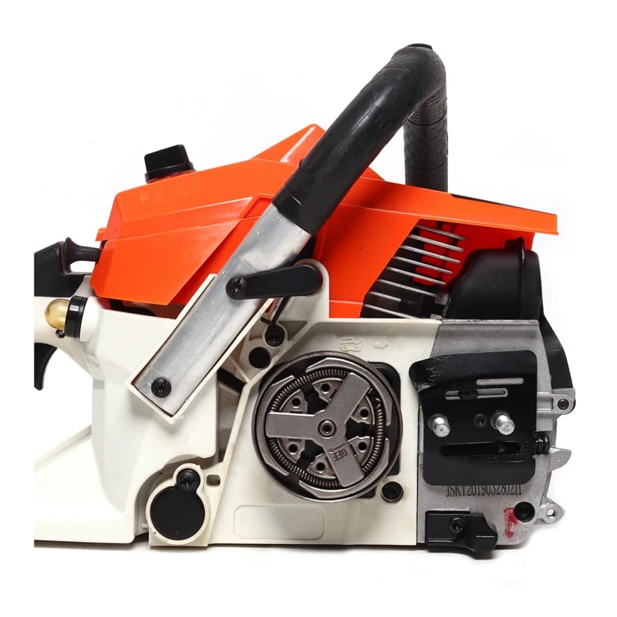 POLOเลื่อยโซ่ยนต์ 2 จังหวะ 0.92 แรงม้า ใบมีด 11.5 นิ้ว รุ่น PL-115I-B ความเร็วรอบ 3,500 รอบ/นาที ความจุถังน้ำมันเชื้อเพลิง 310 มล. สีส้ม (โป