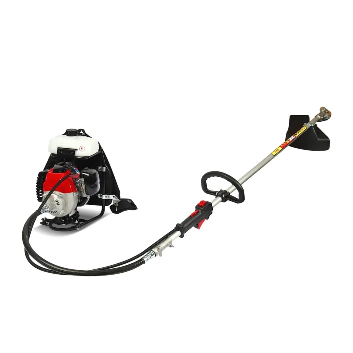 POLO เครื่องตัดหญ้าสะพายหลัง ข้ออ่อน 2 จังหวะ 43 ซีซี รุ่น PL-BG430 กำลังเครื่องยนต์ 1.35 กิโลวัตต์ (1.5 แรงม้า) ถังน้ำมัน 0.65 ลิตร (โปโล)