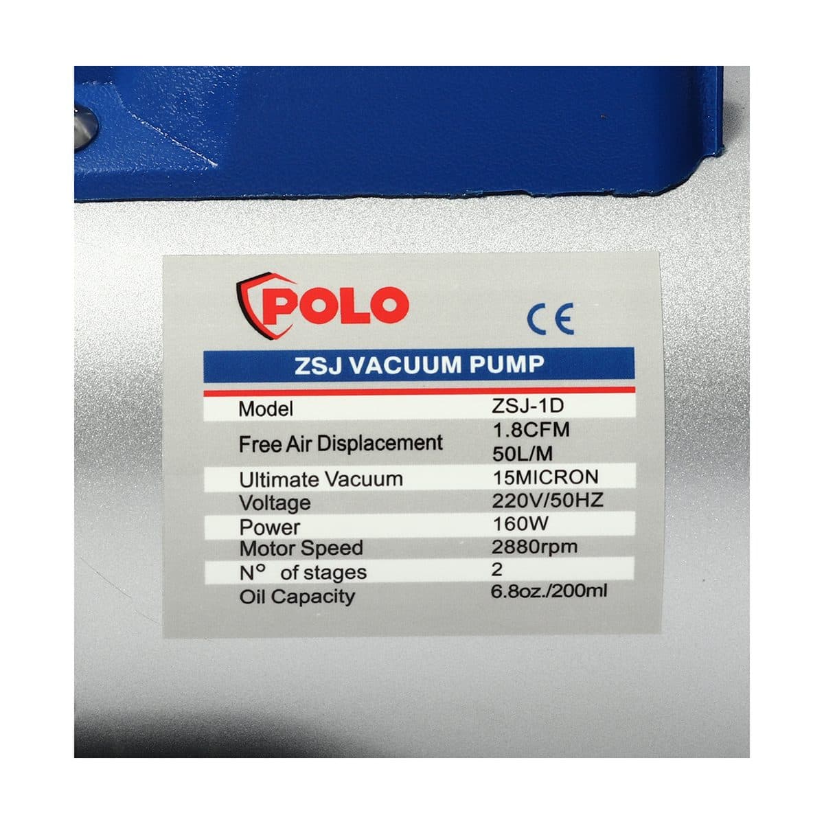 ZSJ-1D ปั๊มสุญญากาศ รุ่น ECONOMIC