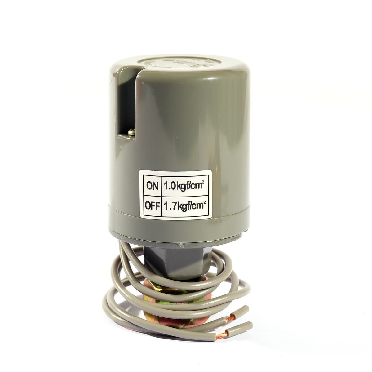 POLO สวิทช์แรงดัน 220 โวลต์ 1 - 1.7 บาร์ รุ่น PC-3B เกลียวใน 1/4 นิ้ว และ 3/8 นิ้ว อุณหภูมิสูงสุด 40-60°C ระดับการป้องกันน้ำ กับฝุ่น IP20 (โ