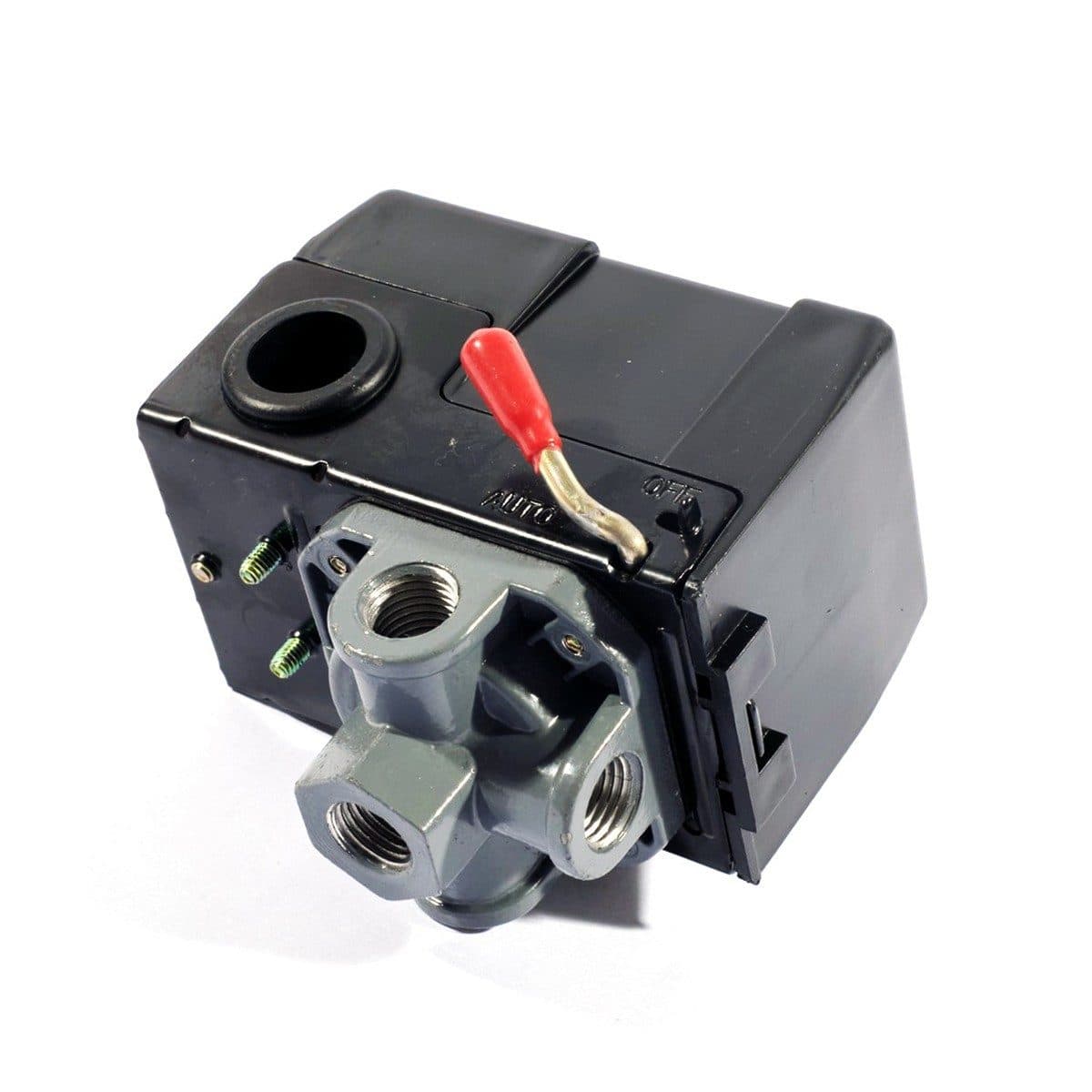 POLO สวิตช์ควบคุมแรงดัน ระบบลม (4 WAY) รุ่น PC-6 ช่วงแรงดัน 20-175 PSI ใช้งานสำหรับปั๊มลม (โปโล)