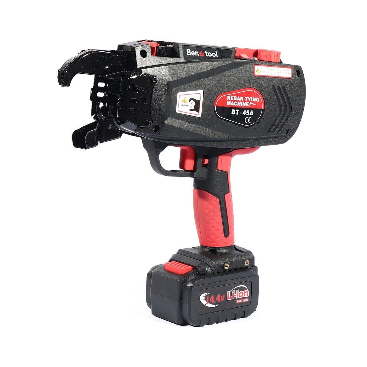 POLO เครื่องผูกลวดอัตโนมัติ 14.4 โวลต์ ผูกเหล็กเส้นขนาด 6 - 45 มม. รุ่น BT-45A ความยาวต่อการผูก 1 จุด 60 - 82 มม. ลดเวลาในการผูก ประหยัดเวลา