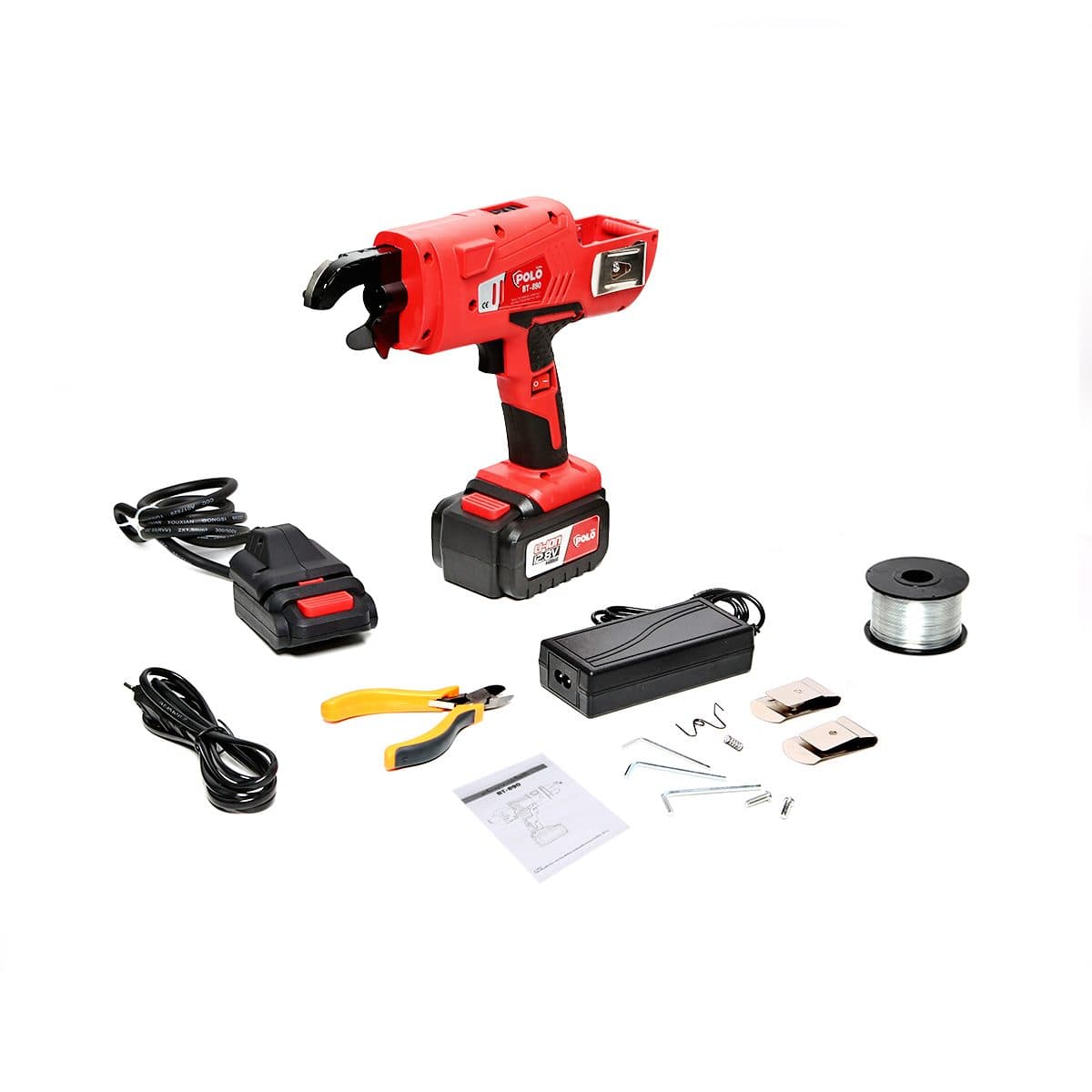 BT-890 เครื่องผูกลวดอัตโนมัติ8-34MM12.8V