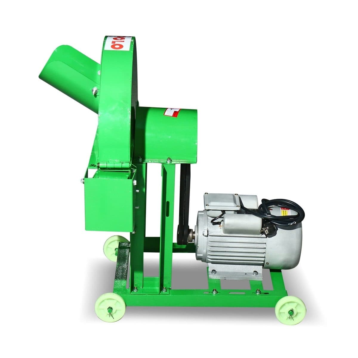 POLO เครื่องสับต้นกล้วย กำลังมอเตอร์ 2.2 กิโลวัตต์ (3 แรงม้า) รุ่น PBC225 อัตราการผลิต 600 กก. / ชม. ใช้สำหรับสับต้นกล้วย หยวกกล้วย ทำอาหารส