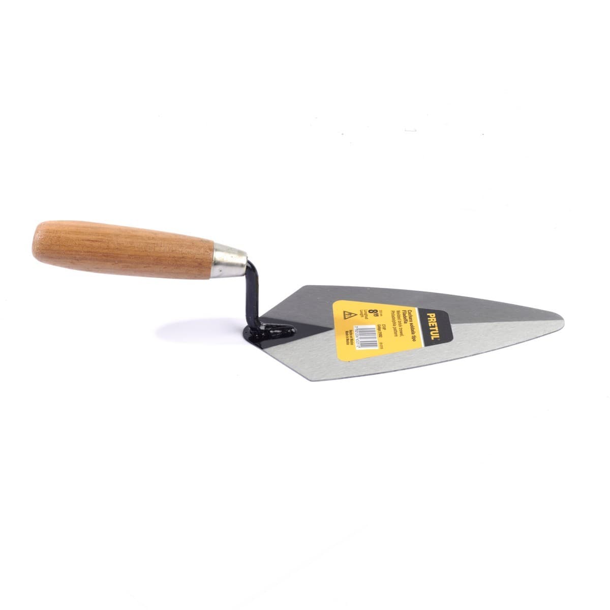 PRETUL เกียงเหล็กฉาบปูนสามเหลี่ยม 8 นิ้ว รุ่น 21052 สำหรับงานก่อสร้าง ช่างปูน ช่างก่ออิฐ ช่างก่อฉาบ (พรีทูล)