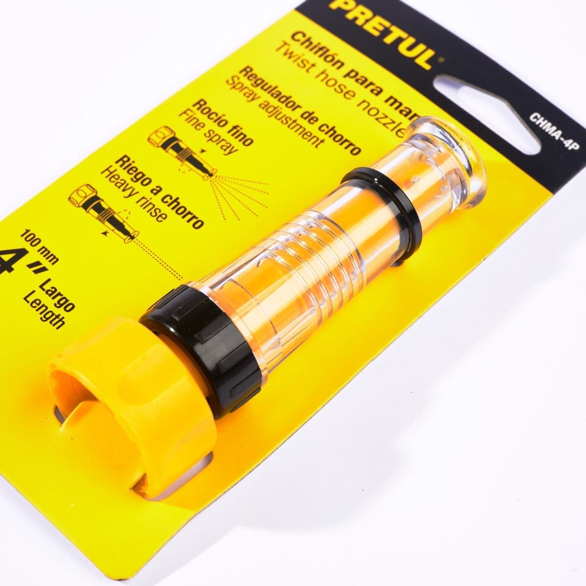 PRETUL หัวฉีดเกลียวตรงพลาสติก ขนาด 4  นิ้ว รุ่น 21140 (พรีทูล)