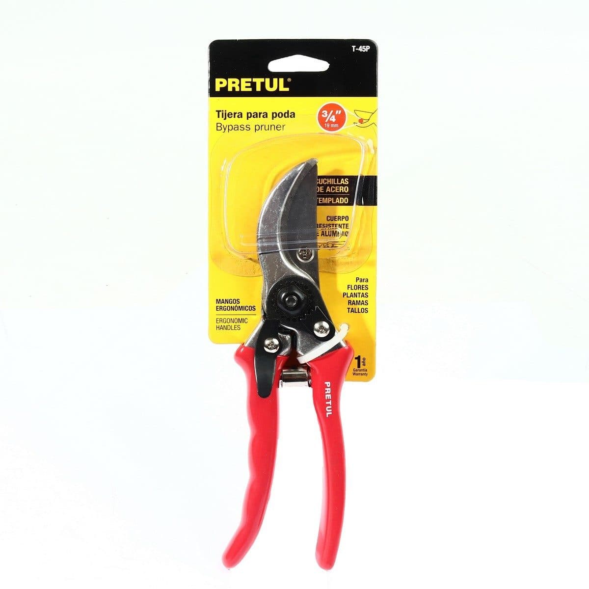 PRETUL กรรไกรตัดแต่งกิ่งไม้ 8.1/2 นิ้ว รุ่น 23103 ความยาวตัด 2 นิ้ว (พรีทูล)