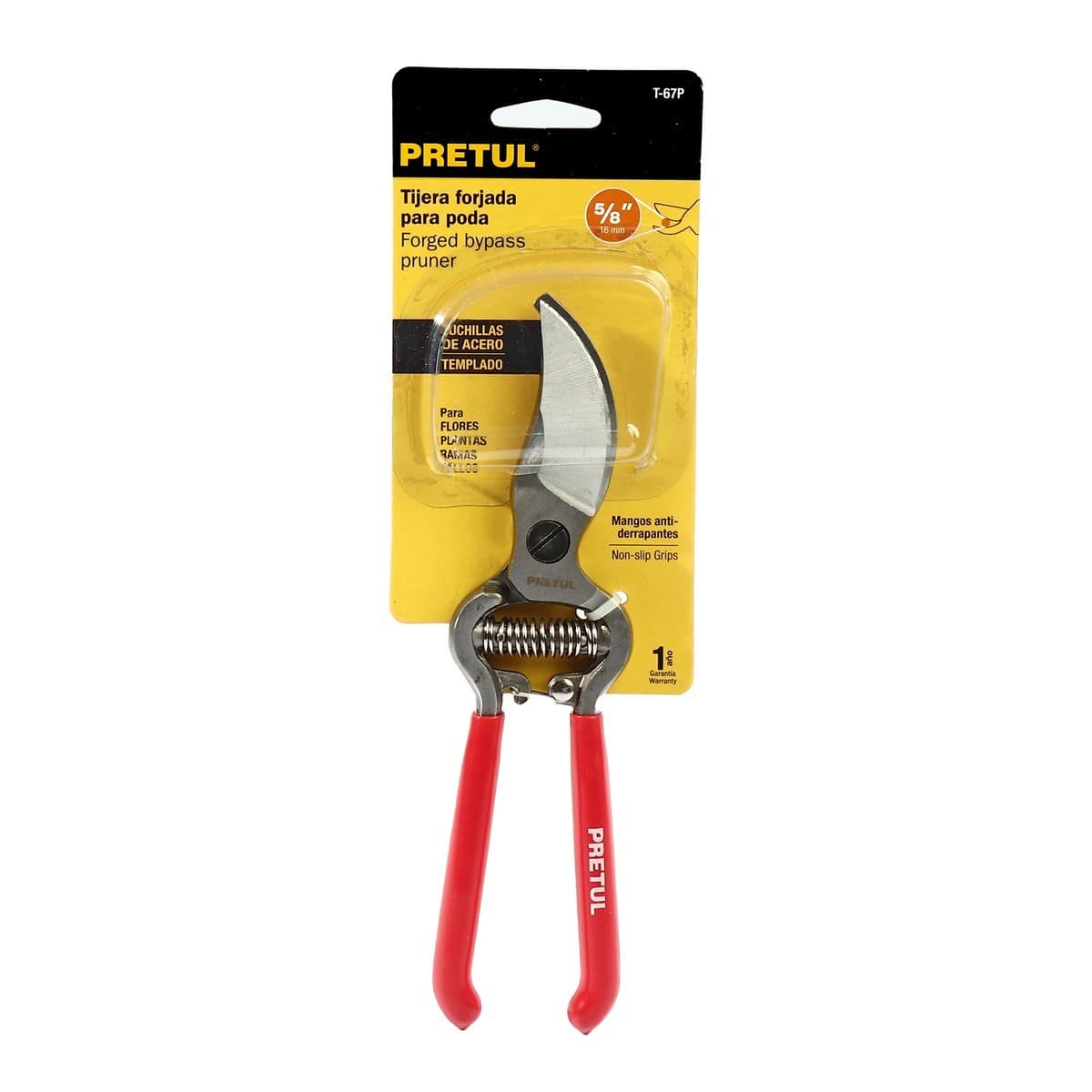 PRETUL กรรไกรตัดแต่งกิ่งไม้ 8 นิ้ว รุ่น 23104 ความยาวตัด 3/4 นิ้ว (พรีทูล)