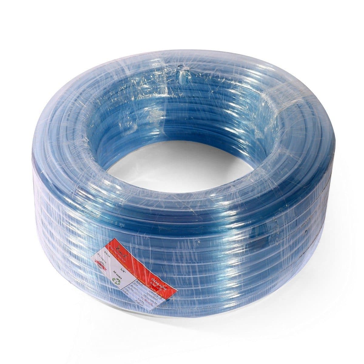 ตราพญานาค สายยางม้วนใส ขนาด 5/8 นิ้ว ยาว 30 เมตร ผลิตจากพลาสติกคุณภาพดี ใช้สำหรับงานรดน้ำต้นไม้ และงานทำความสะอาดอเนกประสงค์ทั่วไป (PHAYANAK