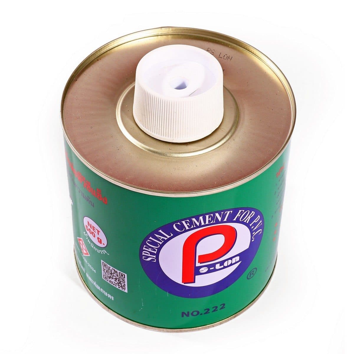 PS-LON กาวทาท่อ PVC ขนาด 500 กรัม ใช้สำหรับประสานข้อต่อ PVC เหมาะสำหรับงานประปา ภายในและนอกบ้าน มาตรฐาน มอก. (พีเอส-ลอน)