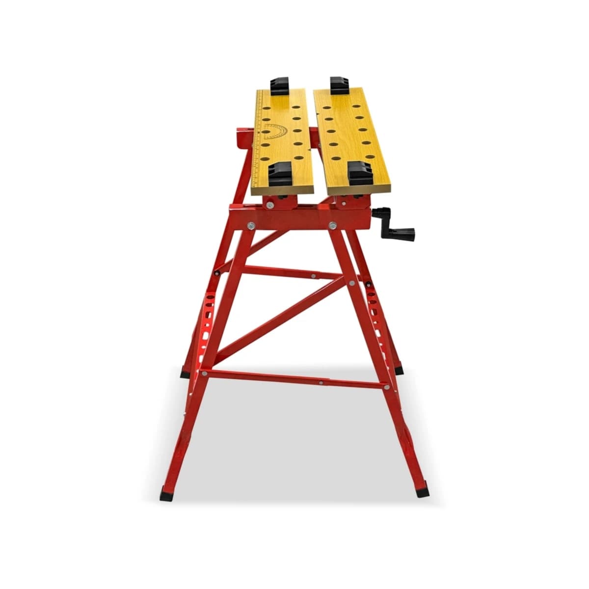 POLO โต๊ะจับชิ้นงานอเนกประสงค์ 605X620X795 มม. รุ่น WB011 รับน้ำหนักสูงสุด 70 กก. แข็งแรง ทนทาน เหมาะสำหรับเลื่อย, เจาะ, การขัดผิวต่างๆ (โปโ