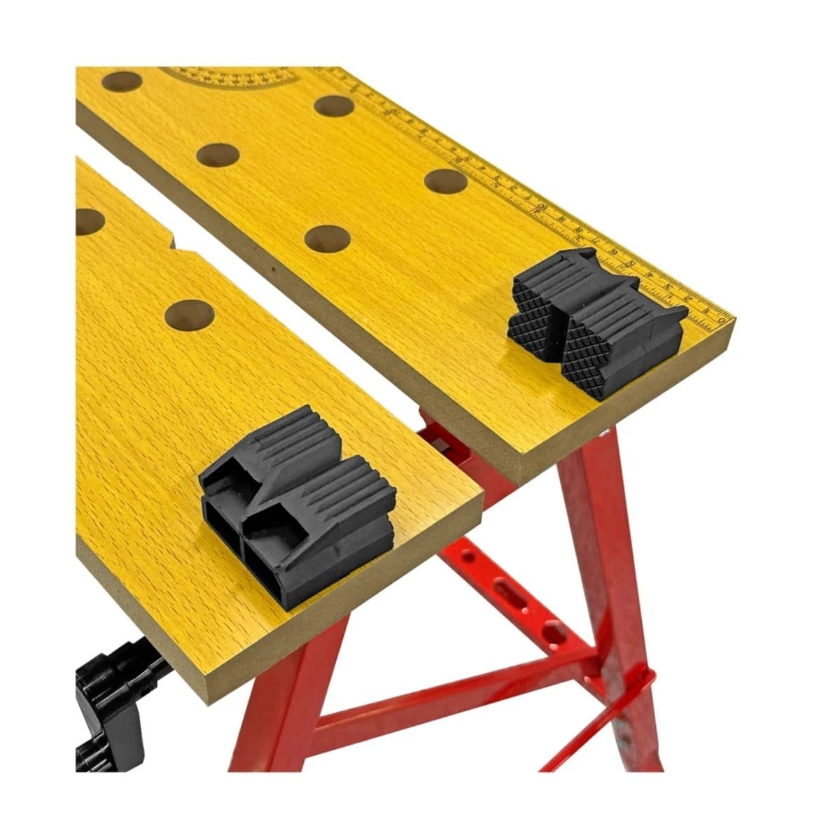 POLO โต๊ะจับชิ้นงานอเนกประสงค์ 605X620X795 มม. รุ่น WB011 รับน้ำหนักสูงสุด 70 กก. แข็งแรง ทนทาน เหมาะสำหรับเลื่อย, เจาะ, การขัดผิวต่างๆ (โปโ