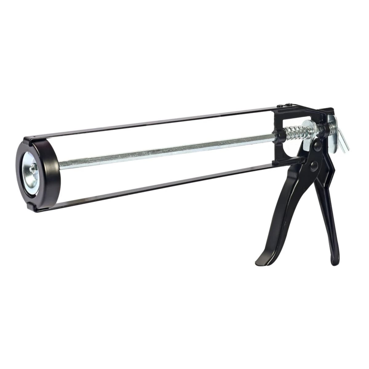 POLO ปืนยิงซิลิโคนแบบเปลือย 9 นิ้ว สามารถบรรจุกาวซิลิโคนได้ 310 มล. ผลิตจากเหล็ก สำหรับซิลิโคนชนิดหลอดกระบอก (โปโล)