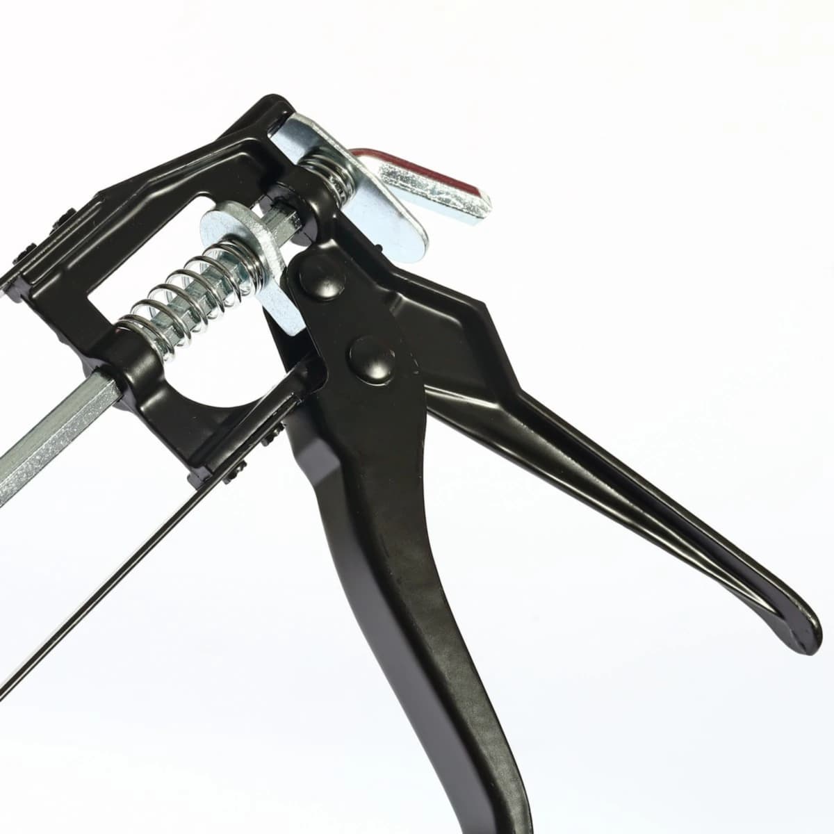 POLO ปืนยิงซิลิโคนแบบเปลือย 9 นิ้ว สามารถบรรจุกาวซิลิโคนได้ 310 มล. ผลิตจากเหล็ก สำหรับซิลิโคนชนิดหลอดกระบอก (โปโล)