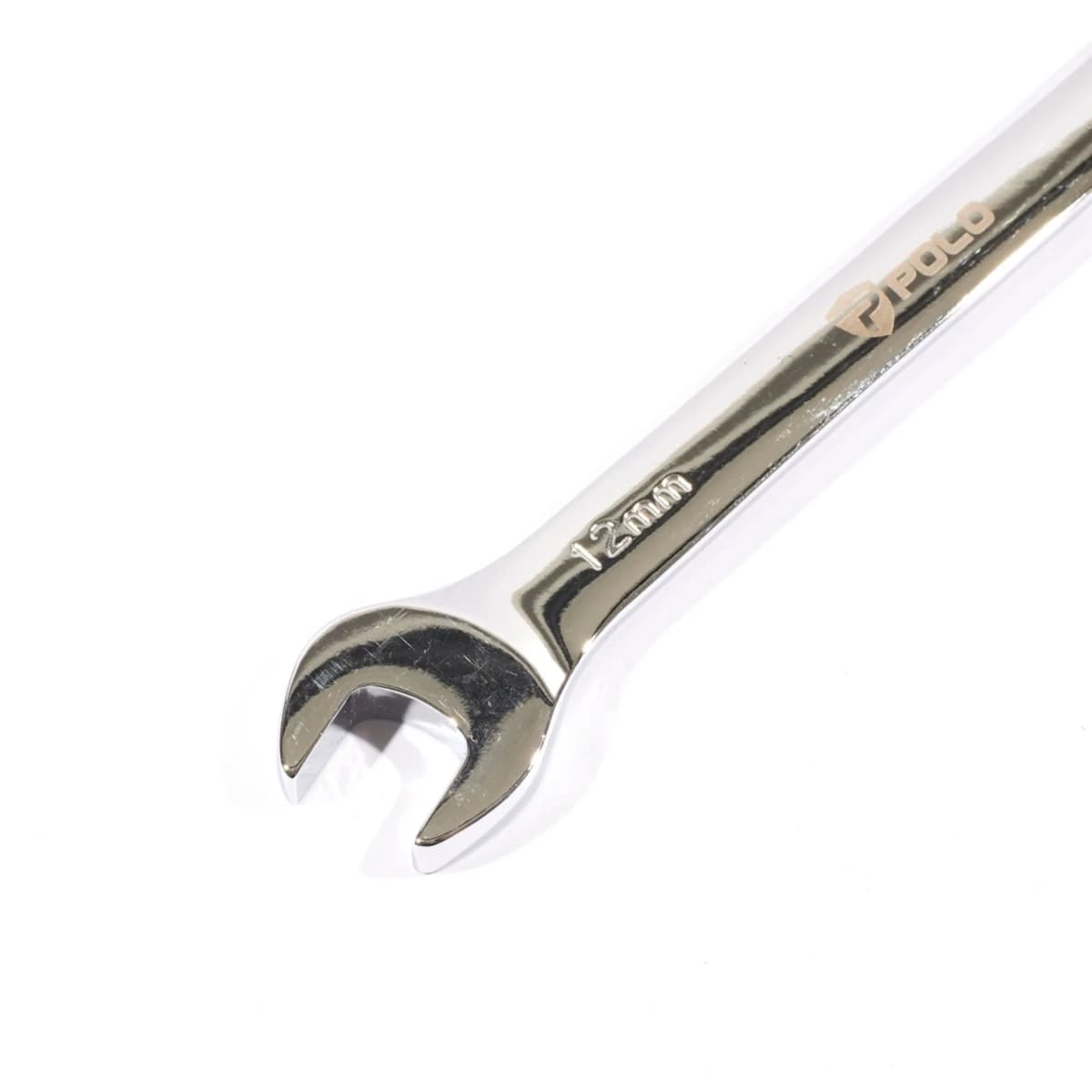 POLO ประแจแหวนเกียร์ เบอร์ 12 ยาว 172 มม. ทำงานด้วยมุมขับเพียง 5 องศา แรงบิดสูงด้วยมุมจับรอบทิศทาง (โปโล)