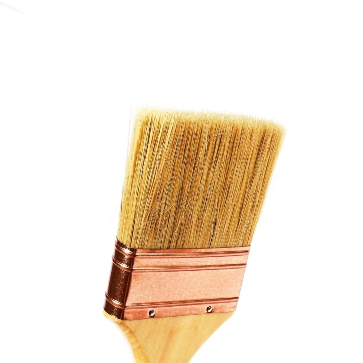 POLO แปรงทาสีขนขาว ขนาด 3 นิ้ว รุ่น SP ด้ามไม้ ทำจากขนสัตว์ 70% + พลาสติก 30% แข็งแรง ทนทาน (12 ชิ้น/กล่อง) (โปโล)