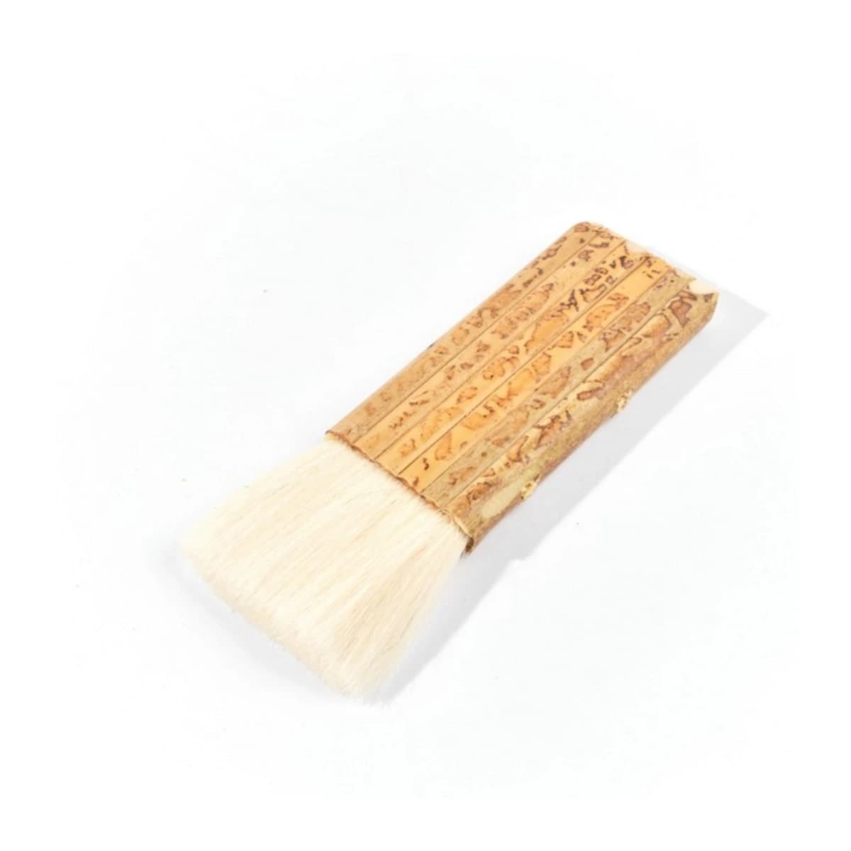 POLO แปรงทาสีขนแกะ ขนาด 6 ปล้อง ด้ามไม้ไผ่ ขนแปรงอ่อนนุ่ม เส้นเล็ก เหมาะกับงานเฟอร์นิเจอร์ งานทาที่ละเอียด (12 ชิ้น/กล่อง) (โปโล)